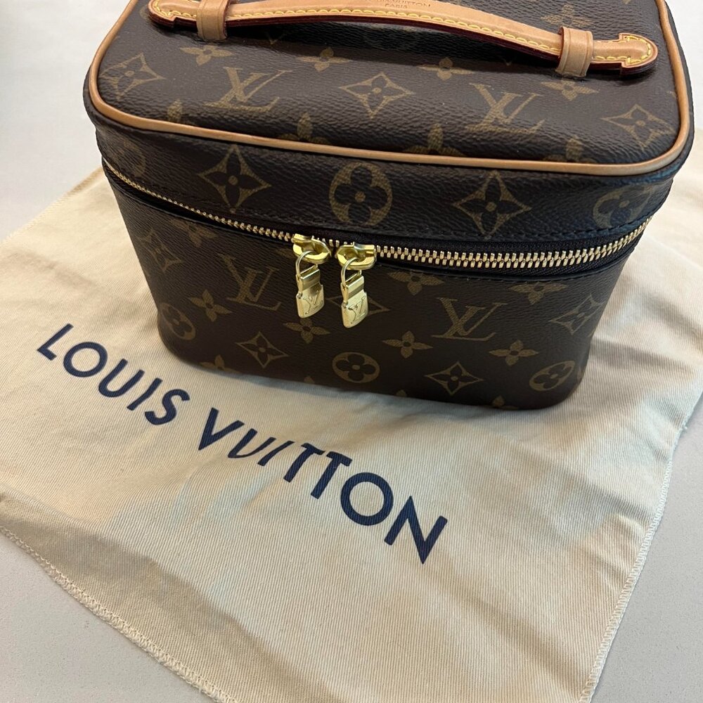 Louis Vuitton Vanity Case Nice Mini: Rare and Authentic!